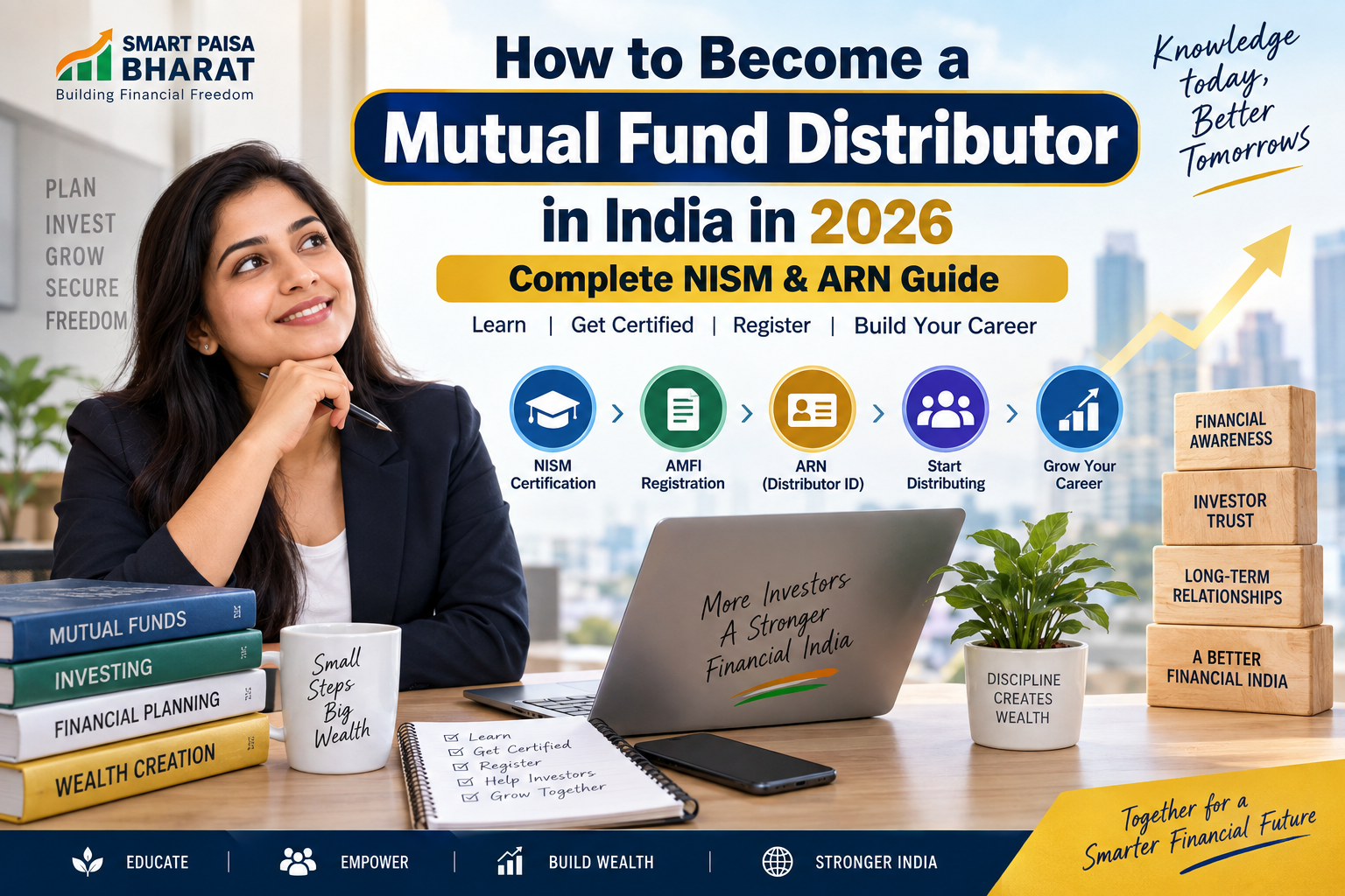 How to become a mutual fund distributor in India in 2026