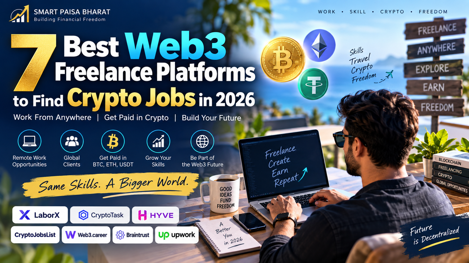 7 best Web3 freelance platforms to find crypto jobs in 2026