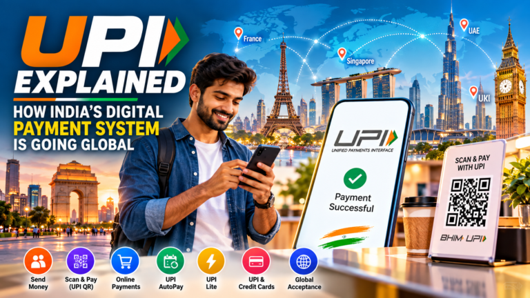 UPI explained India digital payment system going global