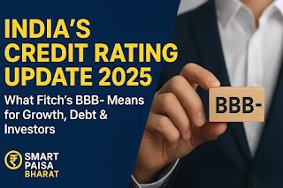 India’s Credit Rating Update 2025: What Fitch’s BBB- Means for Growth, Debt & Investors”