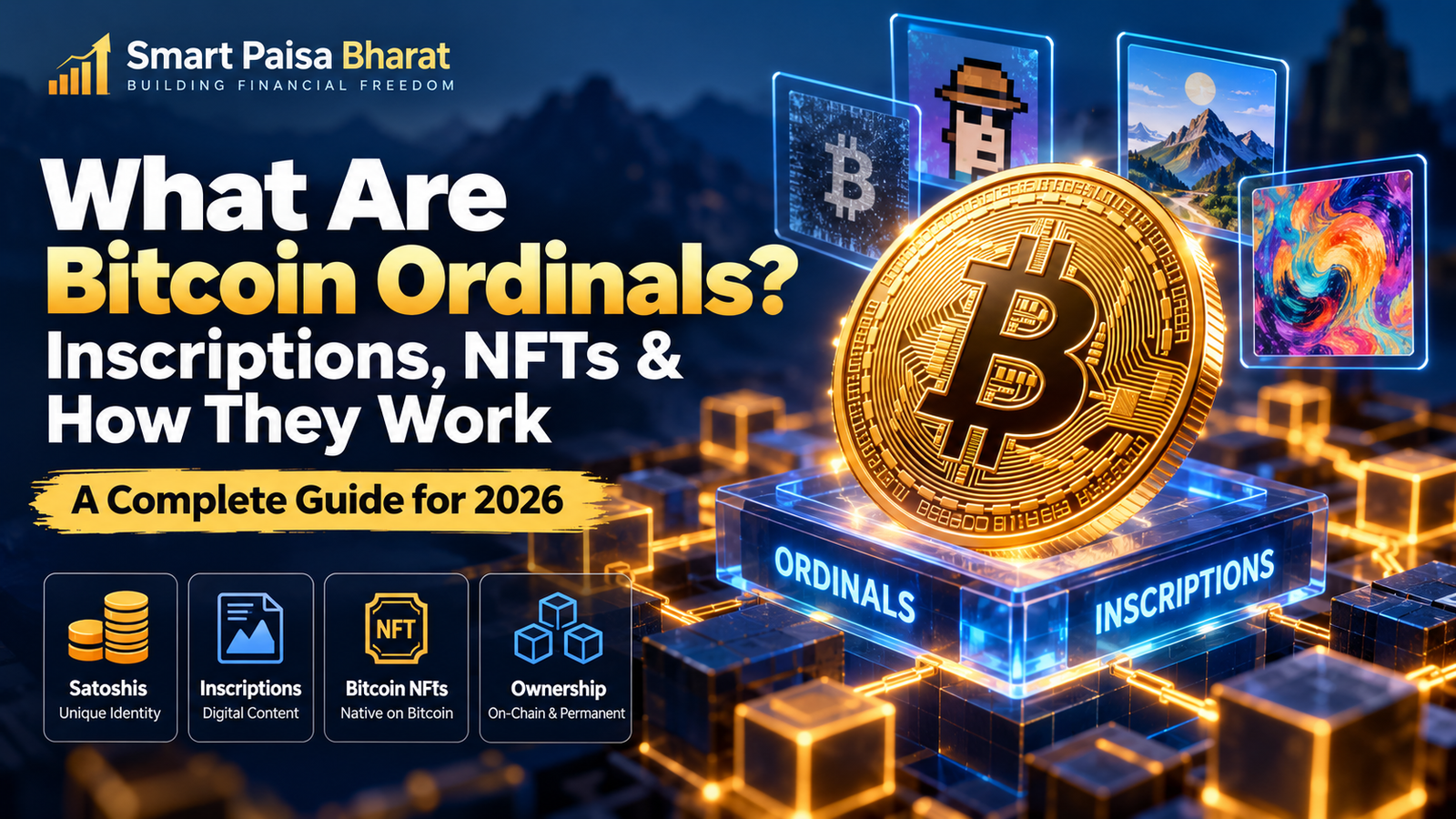 Bitcoin Ordinals explained with inscriptions and Bitcoin digital artifacts