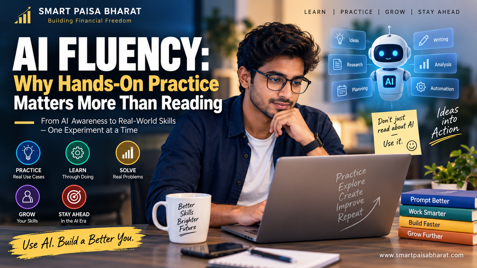 AI fluency and hands-on practice for building practical AI skills
