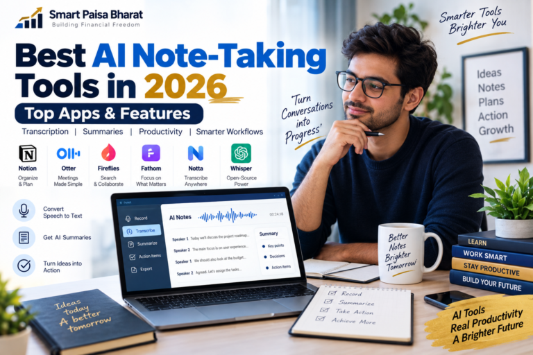 AI note-taking tools in 2026 for transcription, summaries and productivity
