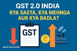 “GST 2.0 India: What’s Cheaper, What’s Costlier & What’s Changed”